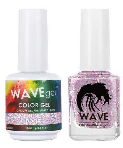 Miniatura 9 de WAVEGEL - Juego dúo de gel y esmalte de uñas a juego - Colección Simplicity - #P109 Blizzard I 0.5 onzas
