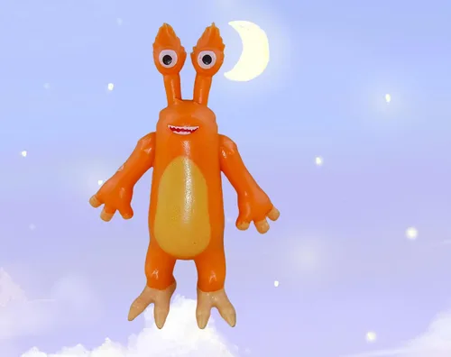 Miniatura 7 de Juguetes de monstruos cantantes, mini figura de acción, Wubbox Noggin Toe Jammer Lindo regalo de cumpleaños para niños y niñas de 6 años en adelante