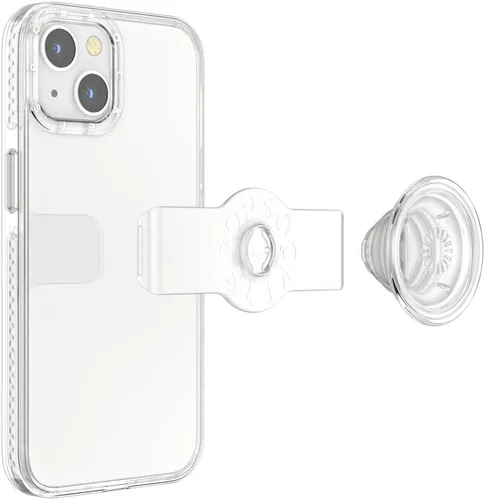Miniatura 5 de PopSockets Funda para iPhone 13 con MagSafe, compatible con carga inalámbrica, transparente - iPhone 13 transparente