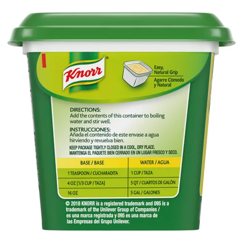 Miniatura 5 de Knorr Professional 095 Base de caldo de mariscos sin MSG añadido, 0.00 oz de grasa trans, 1 libra (paquete de 6)