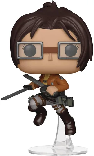 Miniatura 4 de POP Attack on Titan Hange Zoe Funko POP Figura de vinilo con funda protectora compatible POP Box, multicolor, 3.75 pulgadas