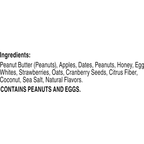 Miniatura 3 de RXBAR Protein Energy Bites, bolas de proteína sin gluten, mantequilla de maní y fresa, caja de 21.1 onzas (24 bocados)