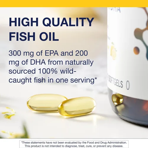 Miniatura 3 de Metagenics OmegaGenics EPA-DHA 500 - Suplemento de aceite de pescado de alta potencia para la salud cardiovascular* - De origen sostenible y probado