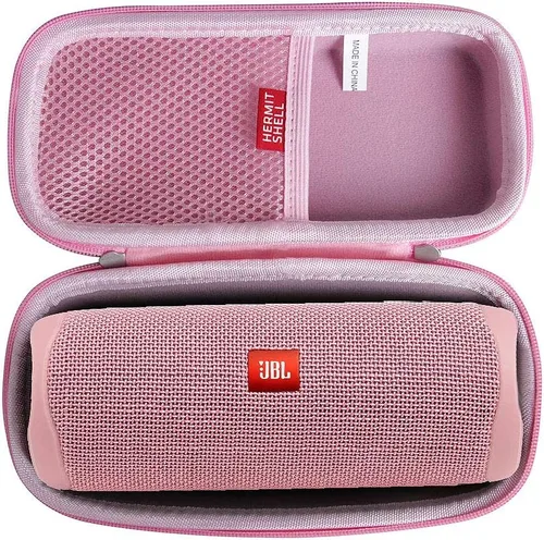 Miniatura 9 de Hermitshell Funda rígida de viaje compatible con JBL FLIP 5 / JBL FLIP 6 / JBL Flip 7 Altavoz Bluetooth portátil impermeable (negro)