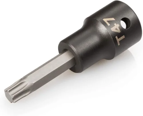 Miniatura 7 de Tekton - Juego de cabezas de destornillador Torx de 1/2 pulgada x T40 de impacto SIB24240