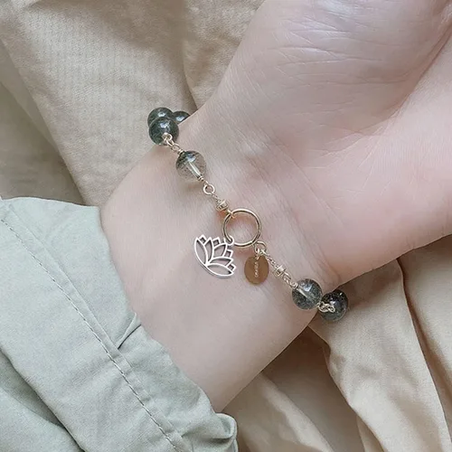 Miniatura 6 de 100 dijes de loto de aleación, para yoga, flor de loto, abalorios, suministros de manualidades para manualidades, collares, pulseras, joyería