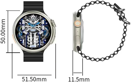 Miniatura 5 de ButxeT Smartwatch Z78 Ultra, reloj inteligente de fitness con pantalla redonda a color de 1.52 pulgadas, reloj inteligente multifuncional