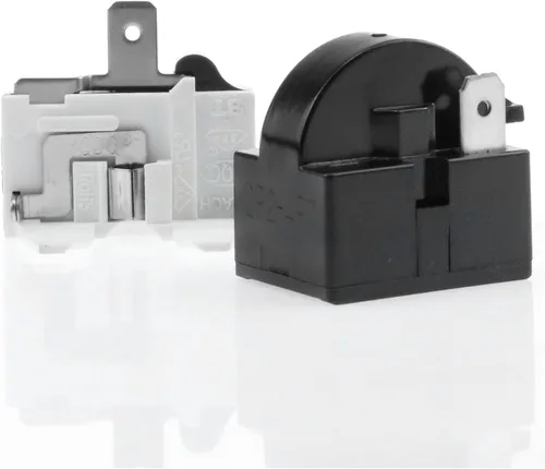 Miniatura 5 de AYLIFU Relé de arranque para refrigerador QP2-4.7 Ohm PTC de 1 pin Relé de arranque para refrigerador y 1 pieza Protector de sobrecarga