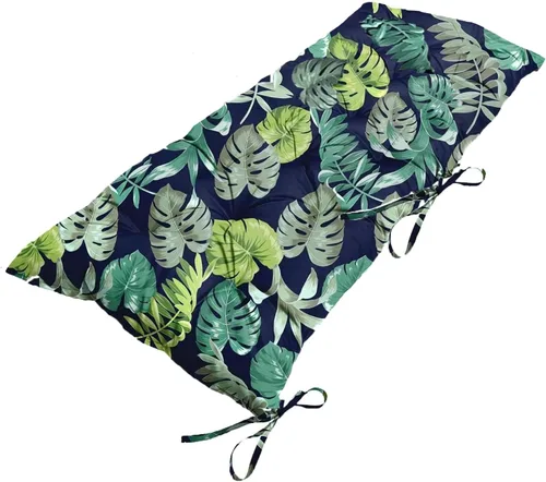 Miniatura 19 de Cojín de banco para exteriores, color negro, antideslizante, para muebles de exterior, almohadillas gruesas para sillas de patio de 40 pulgadas