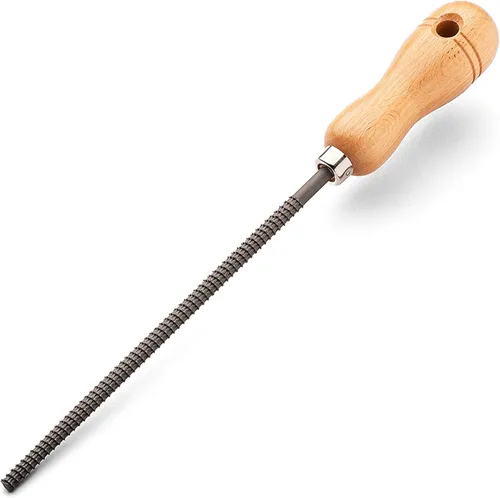 Miniatura 7 de Kings County Tools Raspa plana para carpintería de 8 pulgadas Material de acero de alta calidad Duradero y duradero Mango de madera de haya