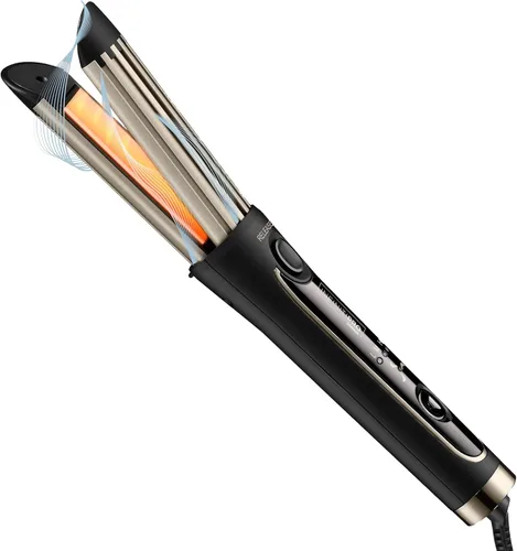 INFINITIPRO BY Conair - Rizador de aire frío, protege contra daños y se bloquea con estilo para rizos y ondas de larga duración sin esfuerzo, color