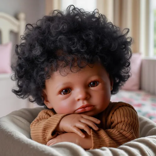 Miniatura 4 de BABESIDE Muñecas realistas de bebé Reborn de 18 pulgadas, cuerpo suave, realista, muñeca de bebé recién nacida, muñecas de bebé de la vida real