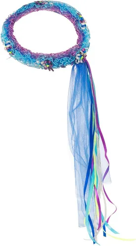 Douglas Cuddle Toys - Corona de flores de ensueño, azul (50379)