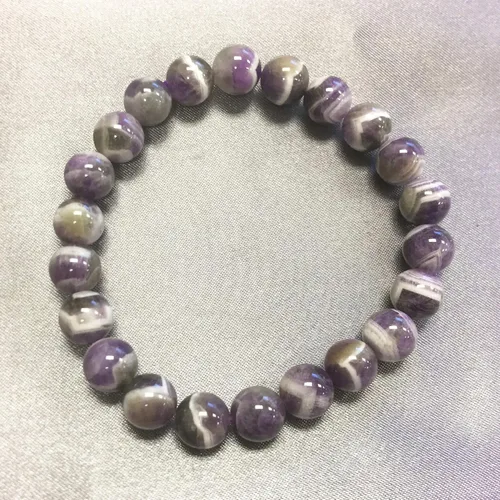 Miniatura 252 de Gem Avenue Handmade Round Bead Stretch Bracelet Unisex Natural Stone Beaded Jewelry for Men & Women, Elastic Wristband for Daily Wear