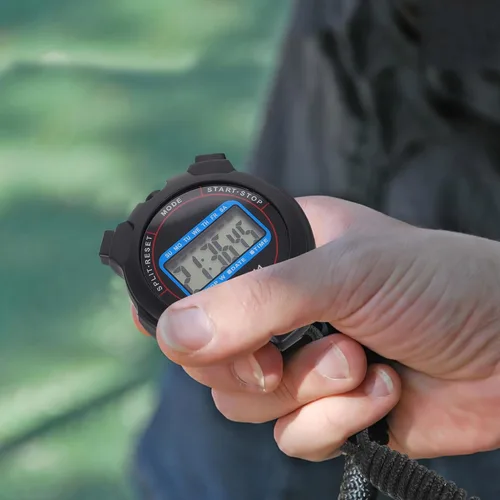 Miniatura 5 de Zerodeko Cronómetro deportivo digital de alta precisión con función de alarma de fecha para natación, correr, yoga, entrenamiento, temporizador