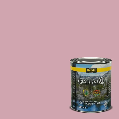 Miniatura 183 de Rodda Paint CASCADIA ZERO - Pintura satinada e imprimación para interiores en uno, 1 galón, Lady Flower Flor de señora