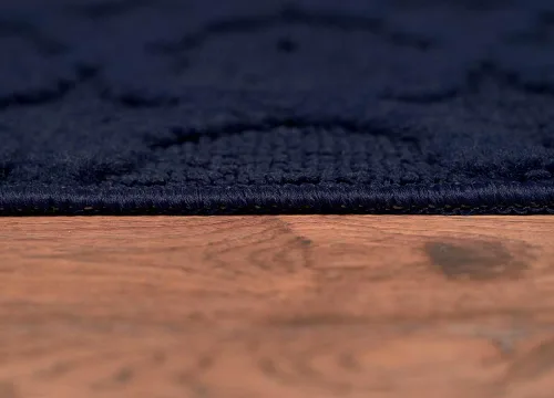 Miniatura 218 de Garland Rug Sparta - Alfombra antideslizante de polipropileno de 2 pies x 12 pies, color negro, ideal para salas de estar y pasillos, elegante