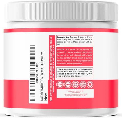 Miniatura 3 de Creatina para Mujeres Polvo de Monohidrato de Creatina 5G + 5000mg de Colágeno + 1000mg de BCAA 2:1:1 en Polvo (30 Porciones) Apoyo para Glúteos