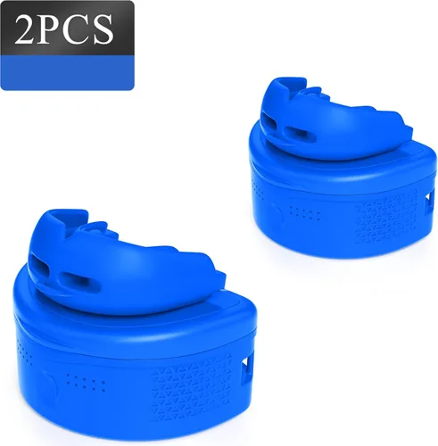 Miniatura 2 de 2 protectores bucales deportivos para adultos jóvenes, protectores bucales para aparatos ortopédicos, protectores bucales de lucha libre