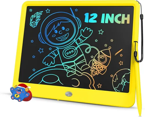 Miniatura 11 de TEKFUN - Tableta de escritura LCD para niños, ideas de regalos para adolescentes y niños, juguetes educativos para niños de 8, 7, 6, 5, 4, 3 años