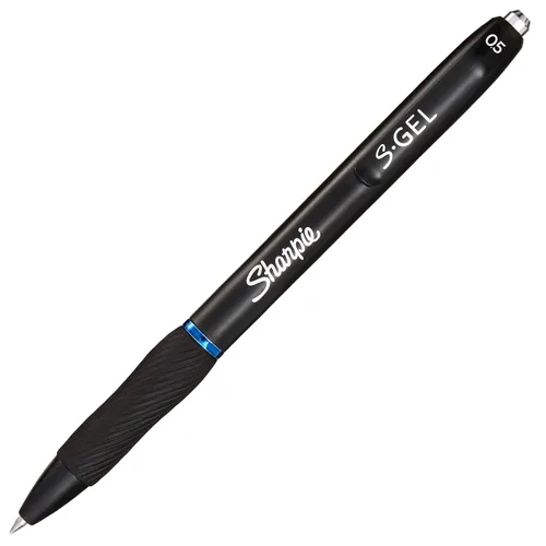 Miniatura 7 de SHARPIE S-Gel - Bolígrafos de gel, punta media (0.028 in), verde, punta fina (0.020 in), azul, 24