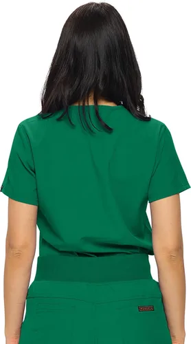 Miniatura 3 de Monarch Uniforms Camiseta médica para mujer con un bolsillo para mujer