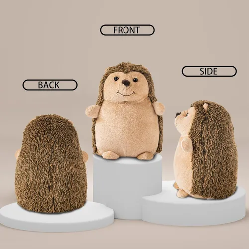 Miniatura 7 de Marwood Lindo Tope de Puerta Decorativo Topes de Puerta para Hogar y Oficina, Erizo con Peso Tope de Puerta Interior de Tela Animal de Peluche Tope