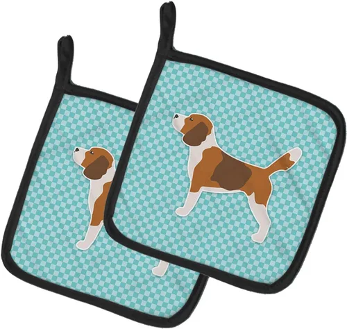Miniatura 446 de Caroline's Treasures BB3567PTHD - Juego de soportes para ollas de cocina resistentes al calor, almohadillas calientes para cocinar, hornear, Copo
