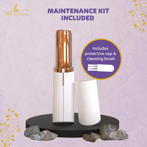 Miniatura 6 de Bella Ciao Dispositivo de depilación facial para mujeres, blanco, productos de belleza precisos y suaves para el cuidado personal para damas