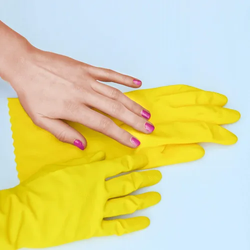 Miniatura 8 de PLAYTEX HandSaver - Guantes de goma para limpieza de cocina y hogar, pequeños (paquete de 10)