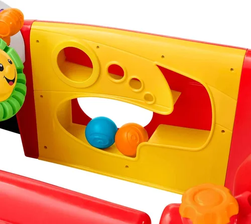 Miniatura 5 de Fisher-Price Laugh & Learn Carro de actividades Smart Stages con luces musicales y escenarios inteligentes para bebés y niños pequeños, rojo