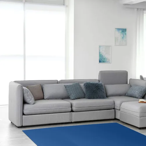 Miniatura 8 de We Sell Mats 3/8" Thick Multipurpose EVA Foam Exercise Floor Mat, Interlocking Tiles, Anti-Fatigue for Home or Gym Azul