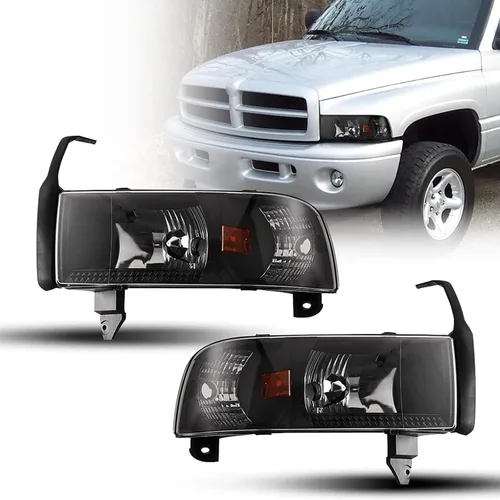 Miniatura 7 de Nixon Offroad Faros Delanteros de Proyector para 1994-2001 Dodge Ram 1500/1994-2002 Dodge Ram 2500 3500/1995-2002 Dodge Ram 4000