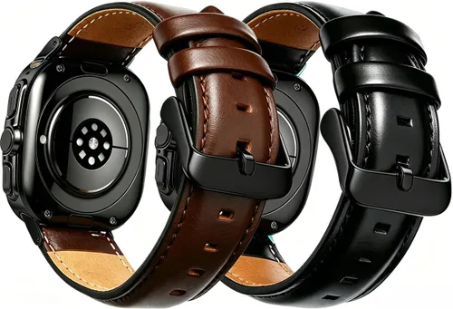Miniatura 15 de OTOPO Correas clásicas para Galaxy Watch 4/6 de 1.850 in, 1.811 in, 1.693 in, 1.654 in, reloj 7 6 5 4 FE Band 40 1.732 in/Garmin Vivoactive 3/5