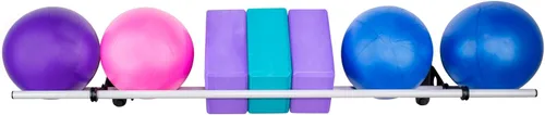 Miniatura 2 de Vita Vibe - Fabricado en Estados Unidos - Estante de almacenamiento para pelotas de yoga - Bolas de ejercicio/yoga/estabilidad de 10 a 36 pulgadas
