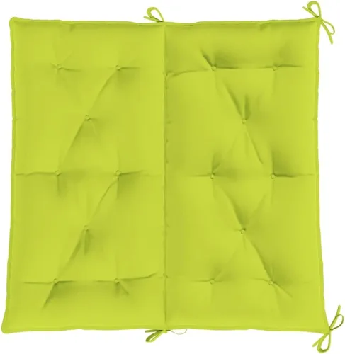 Miniatura 5 de Cojín de banco de jardín, color verde brillante, 39.4 pulgadas x 19.7 pulgadas + 19.7 pulgadas x 2.8 pulgadas, cojines de tela Oxford para sillas