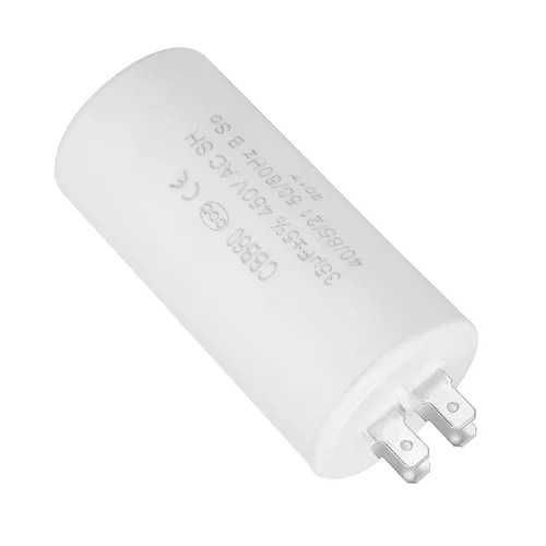 Miniatura 6 de Peso ligero CBB60 Condensador del comienzo del condensador del generador 4 Pin Motor de la baja pérdida que funciona para los refrigeradores