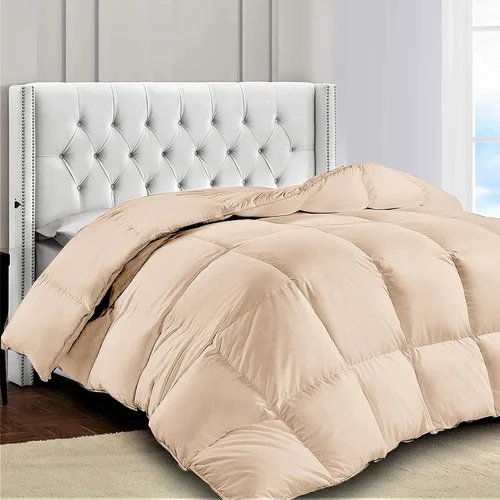 Miniatura 4 de LUX Décor - Edredón Queen de 88 x 88 pulgadas, relleno de edredón alternativo ultrasuave con pestañas de esquina y costuras de caja, ropa de cama
