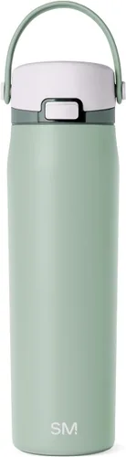 Miniatura 25 de Simple Modern Mesa Sport Botella de Agua con Tapa de Sorbo Cubierta Botella de Acero Inoxidable Aislada de 24oz Compatible con Portavasos