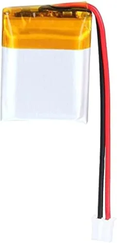 Miniatura 2 de 3.7V 200mAh 602025 Lipo paquete de iones recargable con conector JST 1pcs