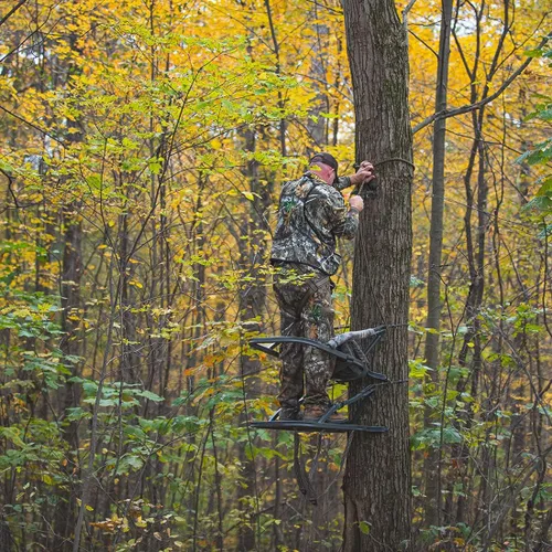 Miniatura 4 de Hunter Safety System Rope Style Treestrap: 9' Hunting Safety Strap with Prussik Knot for Climbing & Treestand Security