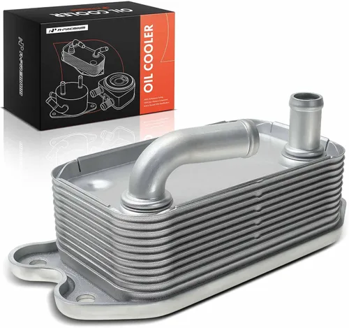 A-Premium Enfriador de aceite de motor compatible con Volvo XC60 2015 S60 2012-2014 C70 2006-2013 V60 2014-2015 C30 2007-2013 S40 2004-2011 V50 2005