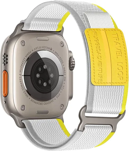 Miniatura 24 de ALMNVO - Correa unisex Trail Loop de nailon resistente para Apple Watch Ultra/2 de 1.92, 1.77, 1.73, 1.65, 1.61, 1.57, 1.49 pulgadas, para Apple