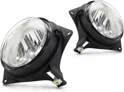 Miniatura 6 de KarParts360 Para 2006 2007 2008 2009 2010 Hummer H3 luz antiniebla par lado conductor y pasajero w/bombillas para HU2592101 HU2593101 Lado