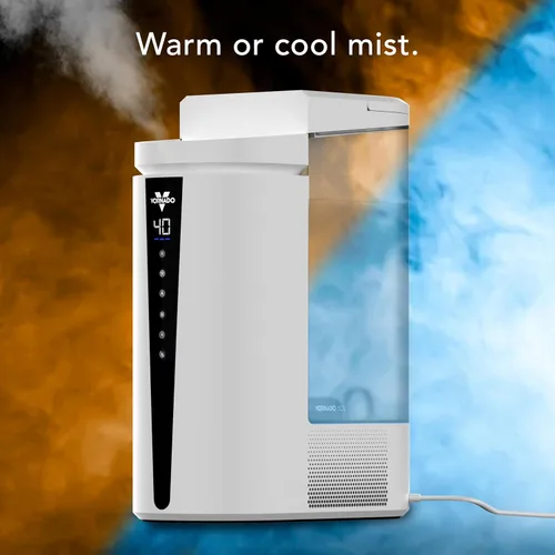 Miniatura 7 de Vornado MISTIC 6 Humidificador ultrasónico para toda la habitación, llenado superior, aromaterapia, tanque de 1.5 galones, salida de 3 galones