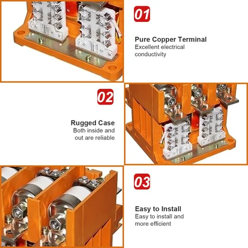 Miniatura 2 de ATO Contactor de vacío de CA Contactor eléctrico Contactor de motor Contactor de motor Contactor de CA de baja tensión para minería 3 fases 250A