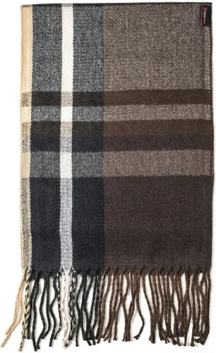 Miniatura 128 de Alpine Swiss Bufanda a cuadros para hombre, ultra suave, chal de invierno, cálido, ligero, para clima frío