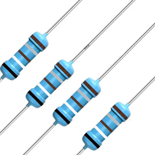 Miniatura 76 de California JOS 100 unidades de resistencia de 0.12 ohmios 1/4w (0.25 W) Resistencia fija de película metálica de tolerancia ±1%, más de 189 valores