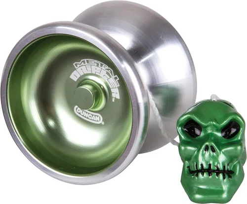 Miniatura 2 de Duncan Toys Metal Drifter - Yoyó de cuerda con contrapeso, eje de rodamiento de bolas y cuerpo de aluminio, color verde