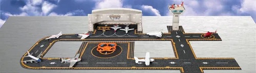 Miniatura 5 de B-2 Stealth Bomber (Plata) con pista conectable